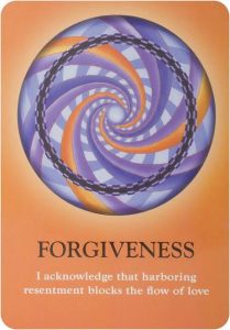 Forgiveness Affirmation Tarot Card